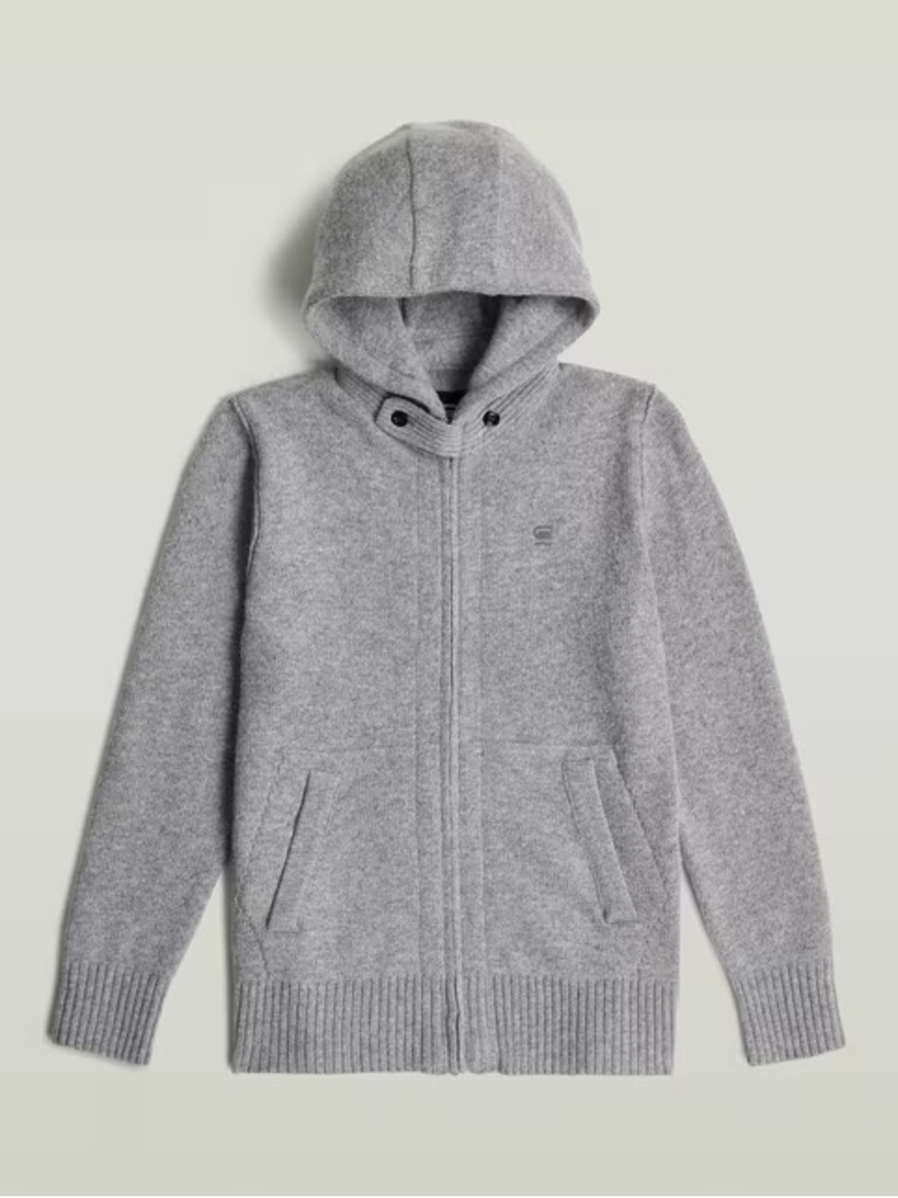 G-Star Boys Rag Hooded Full Zip Knit